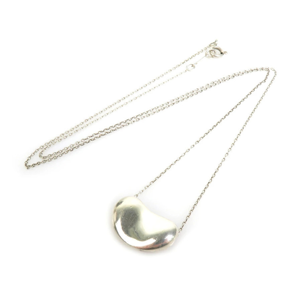 Tiffany Co Bean Necklace Sterling Silver